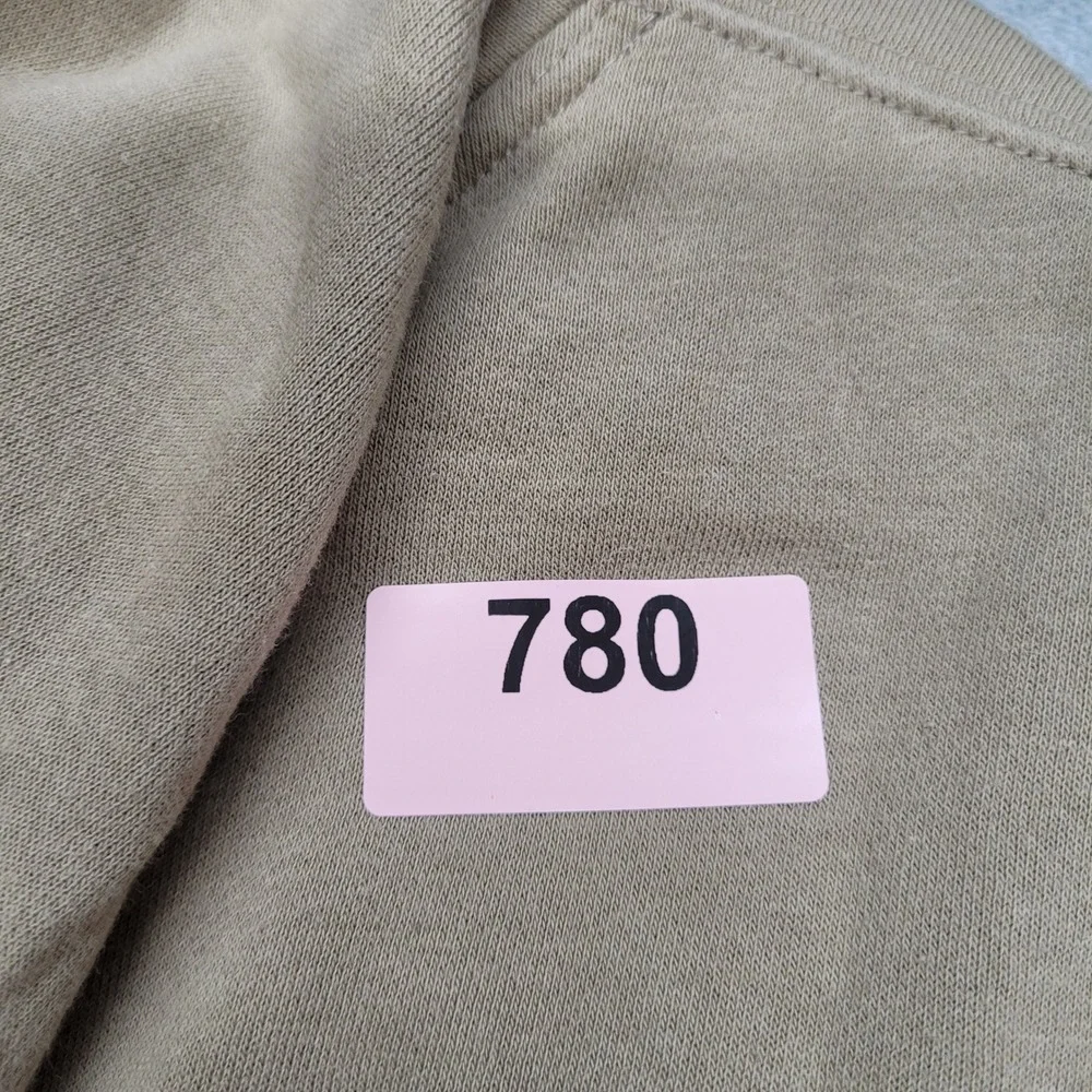 Nike Mens Sportswear Club Fleece Hoodie Khaki Tan Brown Pullover‎ Large